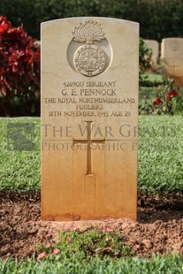 BEIRUT WAR CEMETERY - PENNOCK, GEORGE EDWARD